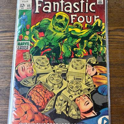 Six Fantastic Four comics
