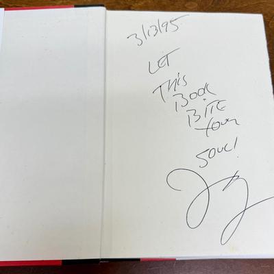 American Tabloid hardback book James Ellroy autographed signed by author