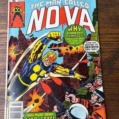 The Man Called Nova comics