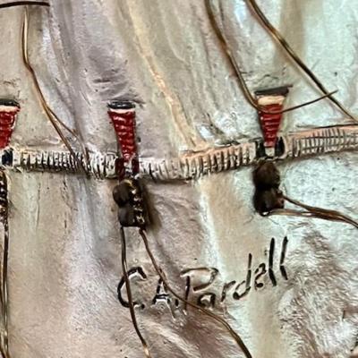 C.A. Pardell Legends Bronze Sculpture "Wind On Still Water" 1996