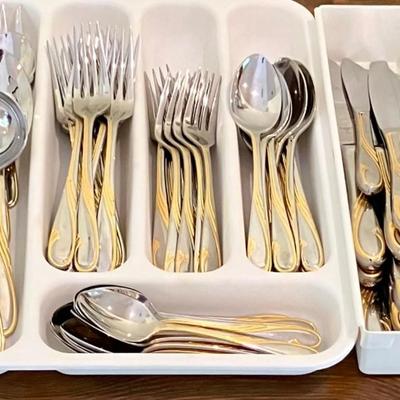 Gorham Flatware Set