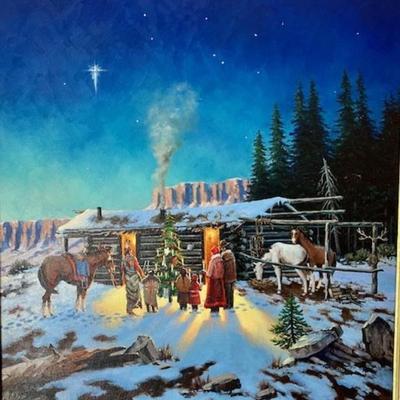 Original oil Painting By Local Artist Keith Brown