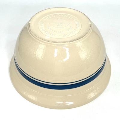 Vintage 6 Qt. Stoneware Mixing Bowl - Roseville, OH, USA