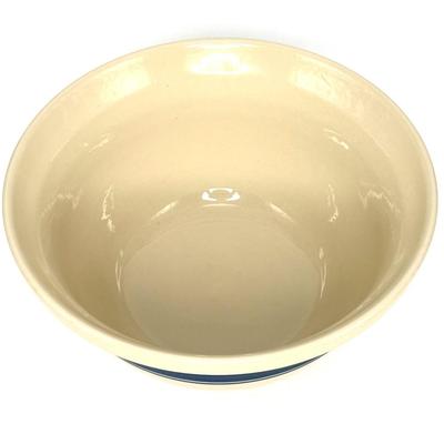 Vintage 6 Qt. Stoneware Mixing Bowl - Roseville, OH, USA