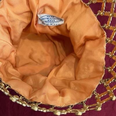 Vintage Whiting & Davis Gold Mesh Expandable Evening Bag