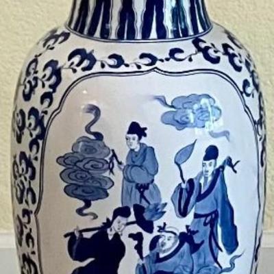 Large Asian Vase