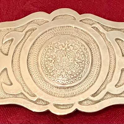 Sterling Silver Belt Buckle