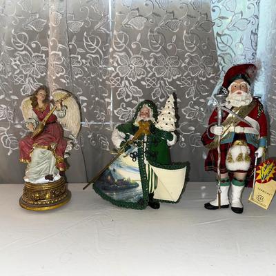 MUSICAL SANTA AND ANGEL