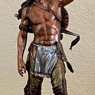 C.A. Pardell Legends Bronze Sculpture "Bear's Heart" 1997