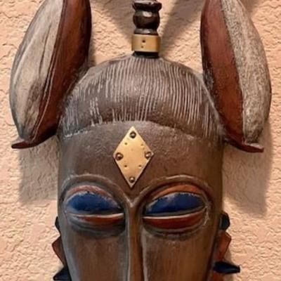 Two African Masks Hamilton Collection