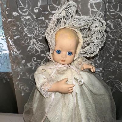 Sale Photo Thumbnail #819: Doll on chair measures 12” Tall