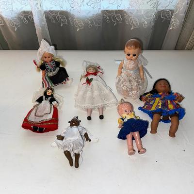 SMALL VINTAGE DOLLS
