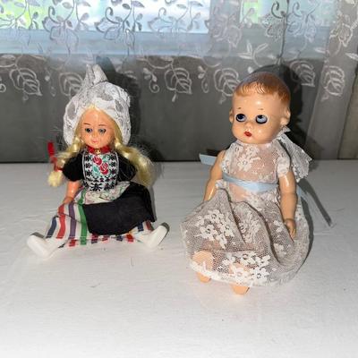 SMALL VINTAGE DOLLS