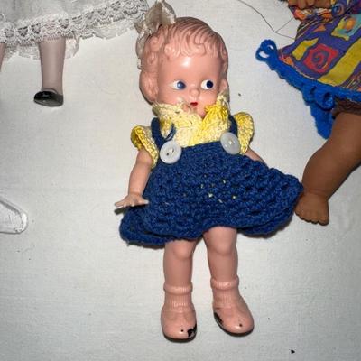 SMALL VINTAGE DOLLS