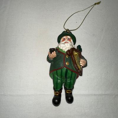 IRISH NUTCRACKER, SANTA AND OTHER CHRISTMAS DECORATIONS