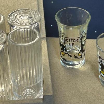 Set of shot glasses