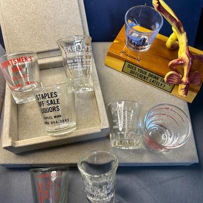 MN shot glass lot