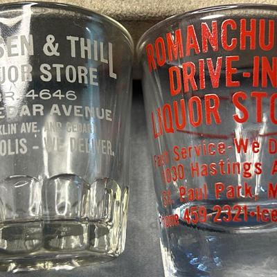 MN shot glass lot