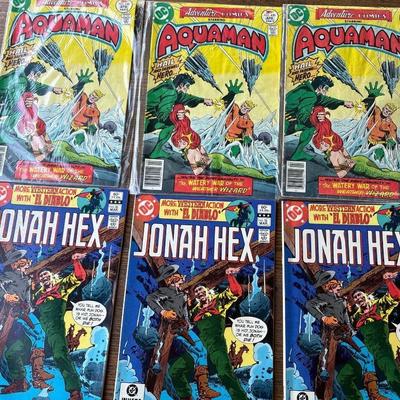 Aquaman and Jonah Hex