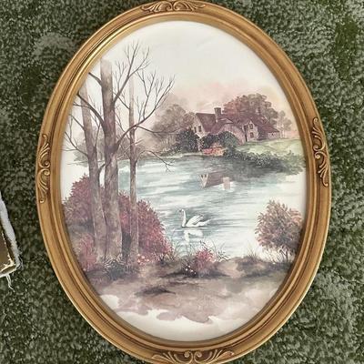 Sale Photo Thumbnail #923: Large picture frame measures 27” x 33”