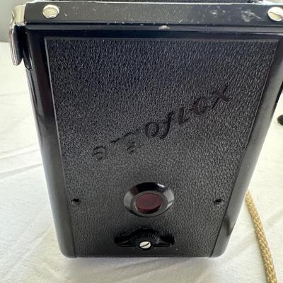 NIKON 35MM CAMERA AND ARGO FLEX BOX CAMERA