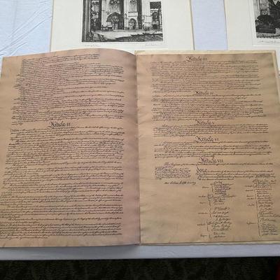 Sale Photo Thumbnail #257: An American Heritage Booklet is 15” x 11”