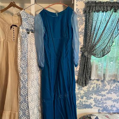 VINTAGE LONG DRESSES