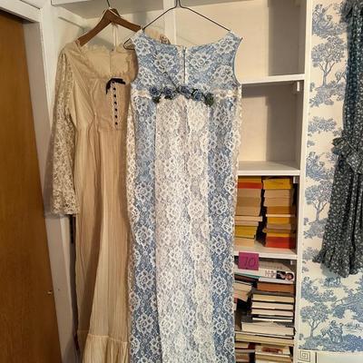 VINTAGE LONG DRESSES