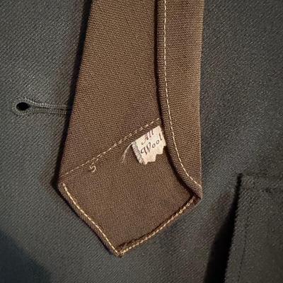 MILITARY UNIFORM AND WOOL DRESS COAT