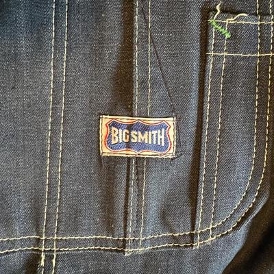 MEN'S BIG SMITH DENIM OVERALLS, COVERALLS AND RAIN COATS