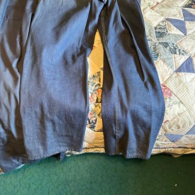 MEN'S BIG SMITH DENIM OVERALLS, COVERALLS AND RAIN COATS