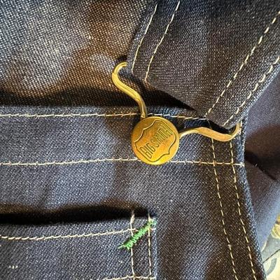 MEN'S BIG SMITH DENIM OVERALLS, COVERALLS AND RAIN COATS