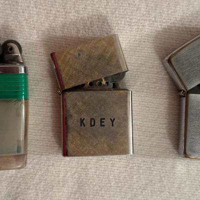 3 BUTANE LIGHTERS