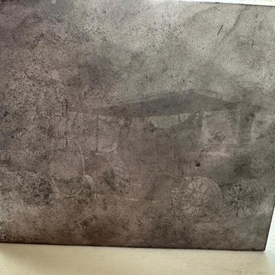 PRINTING PLATE OF JACKIE KENNEDY AND LYNDON B. JOHNSON, VINTAGE PRINTING PRESS BLOCKS FOR ADVERTISING AND 2 PRINTING PLATES