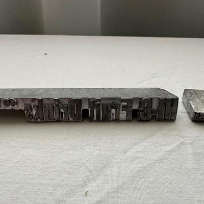 PRINTING PLATE OF JACKIE KENNEDY AND LYNDON B. JOHNSON, VINTAGE PRINTING PRESS BLOCKS FOR ADVERTISING AND 2 PRINTING PLATES
