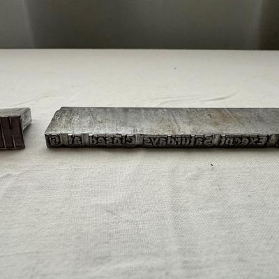 PRINTING PLATE OF JACKIE KENNEDY AND LYNDON B. JOHNSON, VINTAGE PRINTING PRESS BLOCKS FOR ADVERTISING AND 2 PRINTING PLATES