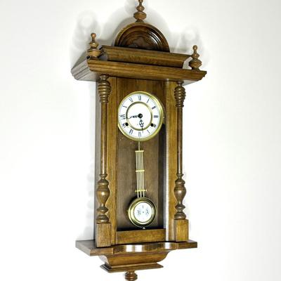 Vintage 1970s Spiegel Wood Wall Clock