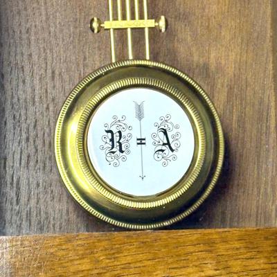 Vintage 1970s Spiegel Wood Wall Clock