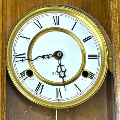 Vintage 1970s Spiegel Wood Wall Clock