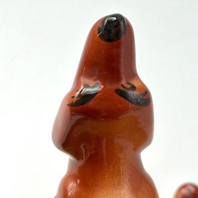 Vintage Ceramic Dachshund Planter