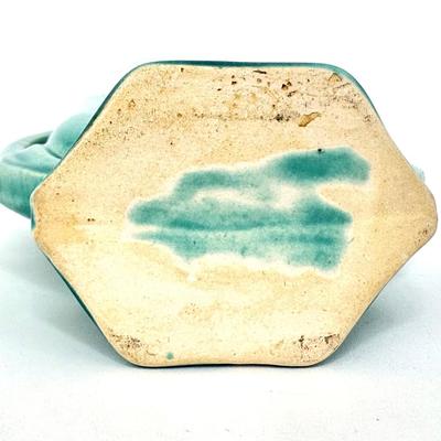 Set of Aqua Vintage McCoy Pottery Vases