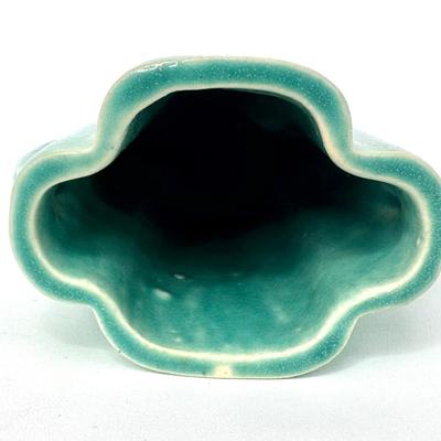 Set of Aqua Vintage McCoy Pottery Vases