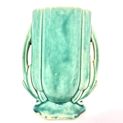 Set of Aqua Vintage McCoy Pottery Vases