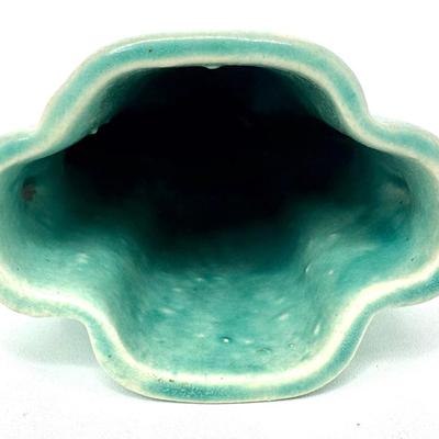 Set of Aqua Vintage McCoy Pottery Vases