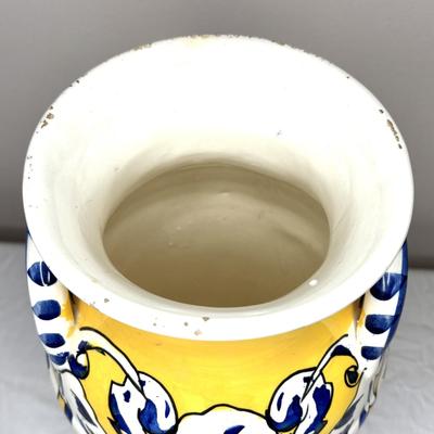 Vintage Spanish Urn Umbrella Stand