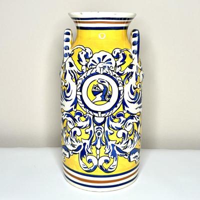 Vintage Spanish Urn Umbrella Stand