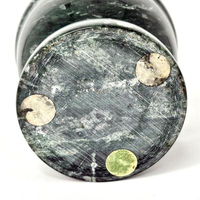 Green Marble Pestle and Mortar