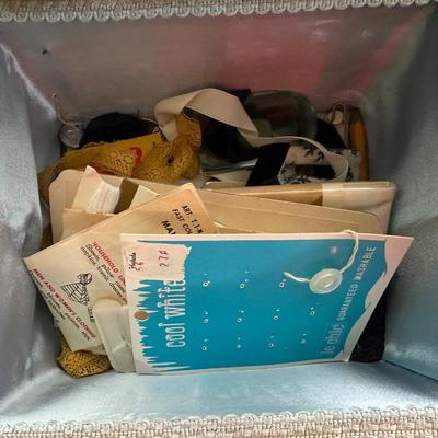 SEWING NOTIONS AND BOXES