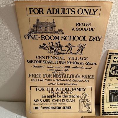 VINTAGE READING MATERIAL AND BOOKS