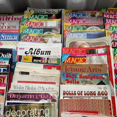 CROCHET AND QUILTING MAGAZINES